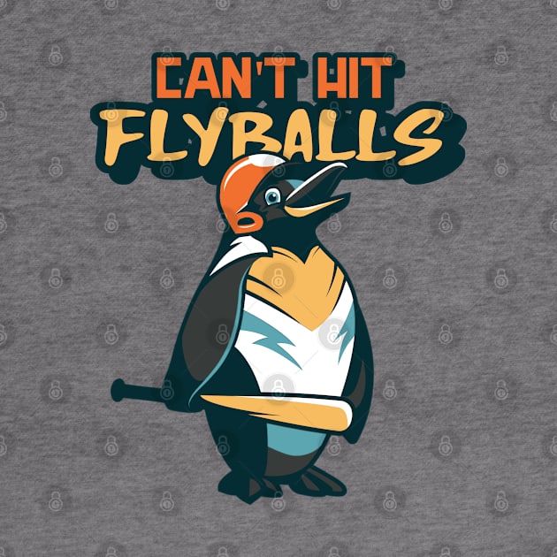 Funny Baseball Penguin by Johan13